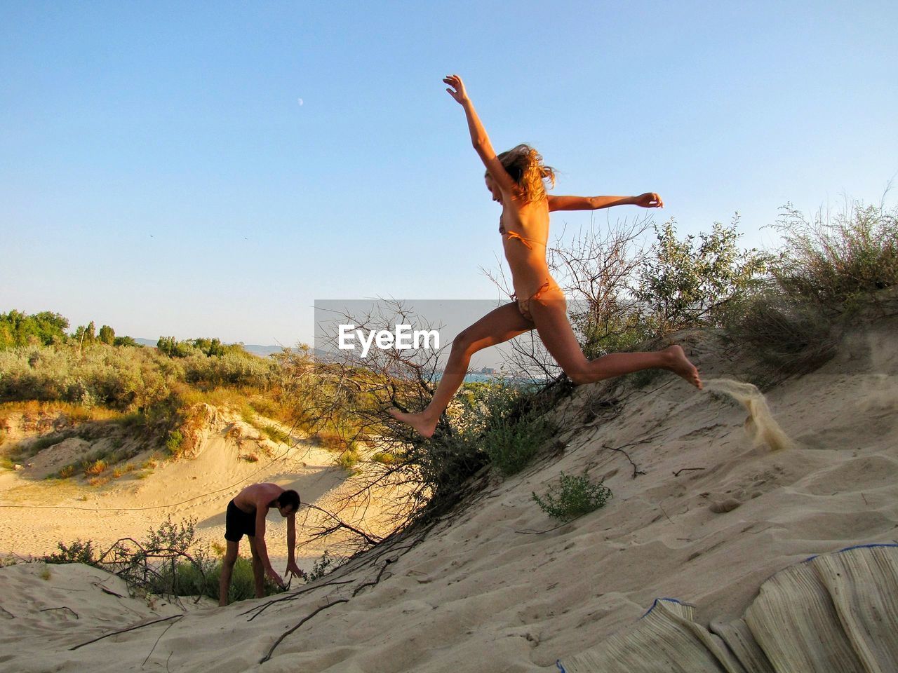 Jumping stock images