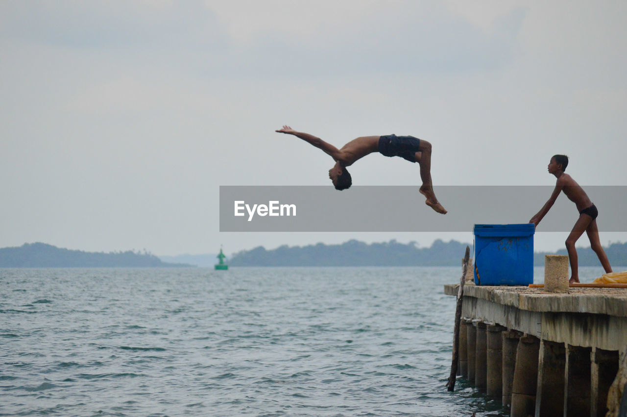 Jumping stock images
