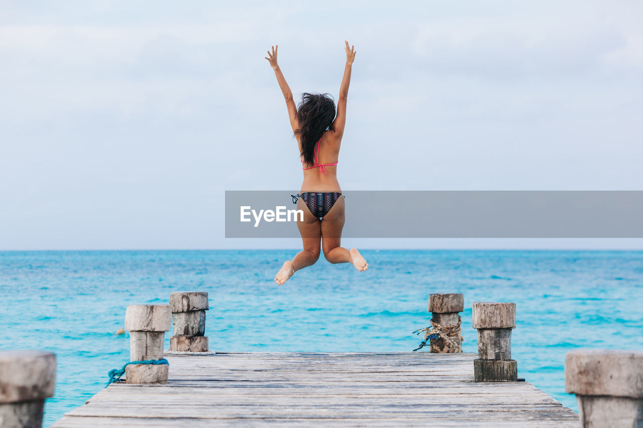 Jumping stock images