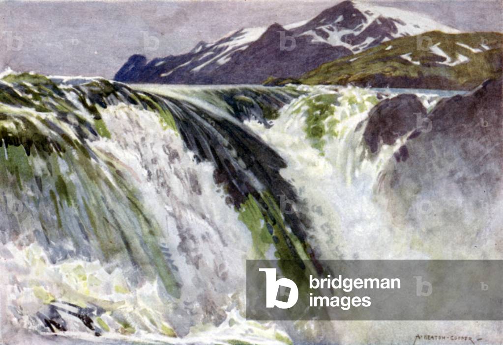 Waterfall art prints
