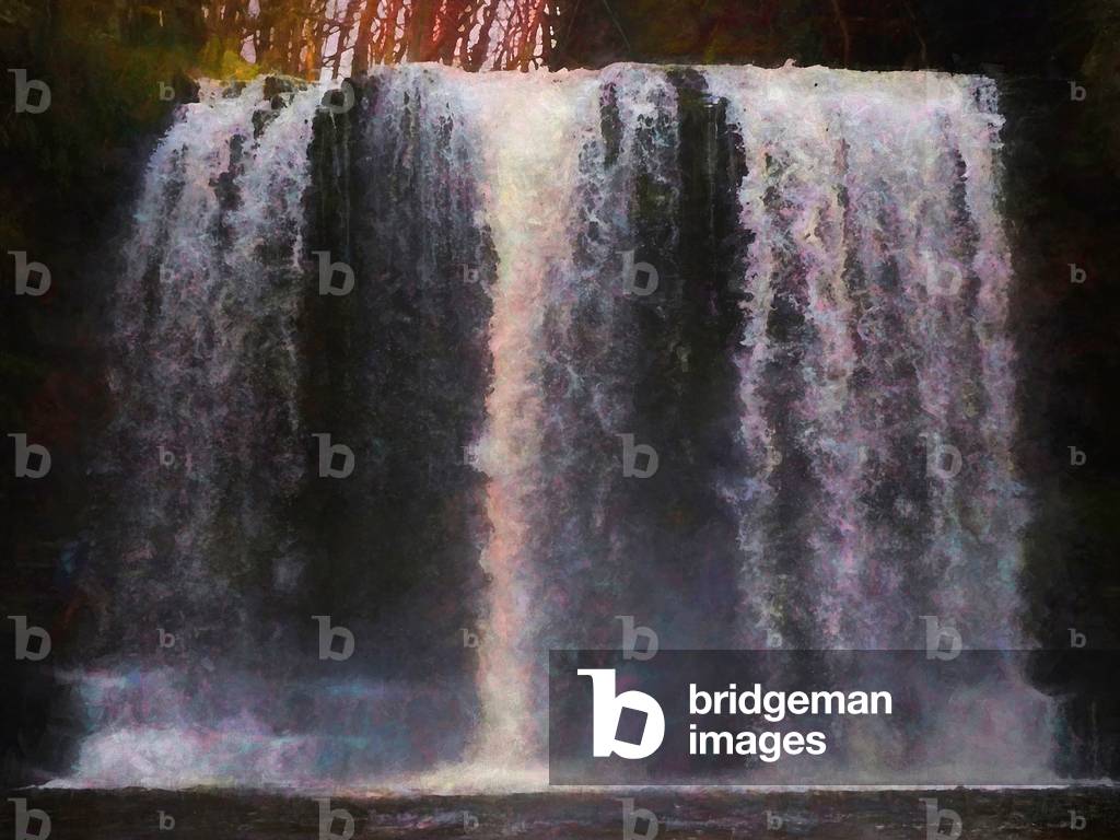 Waterfall art prints