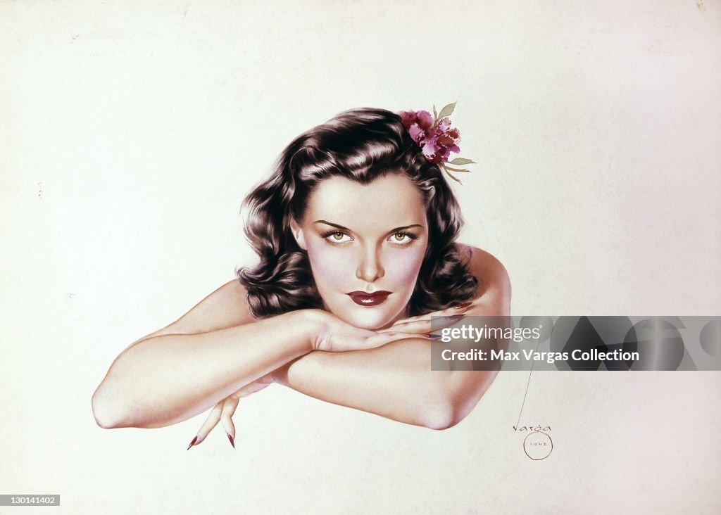 Pinup Girl stock images