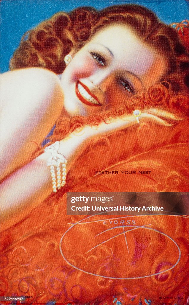 Pinup Girl stock images