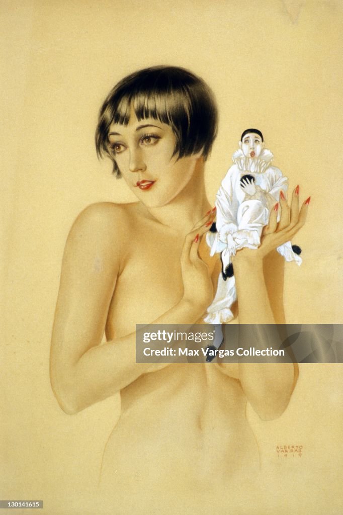 Pinup Girl stock images