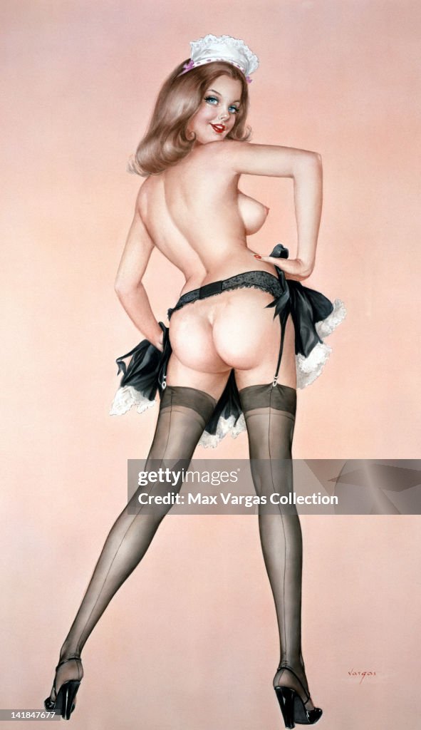 Pinup Girl stock images