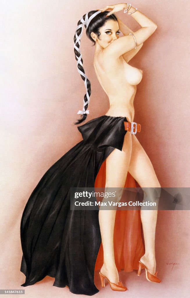 Pinup Girl stock images