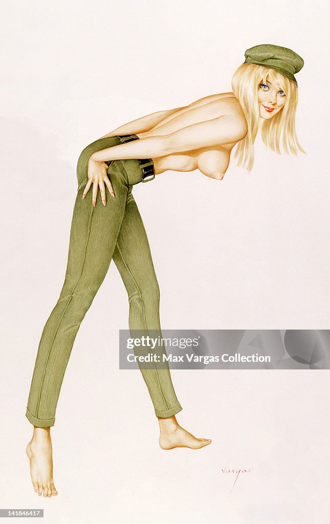 Pinup Girl stock images