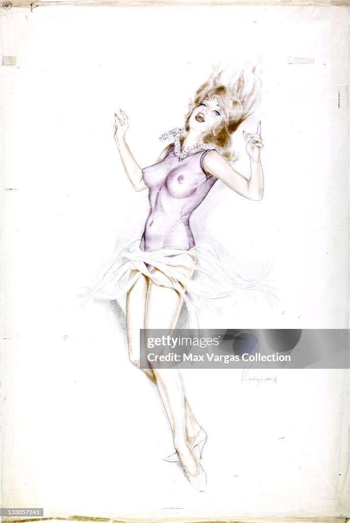 Pinup Girl stock images