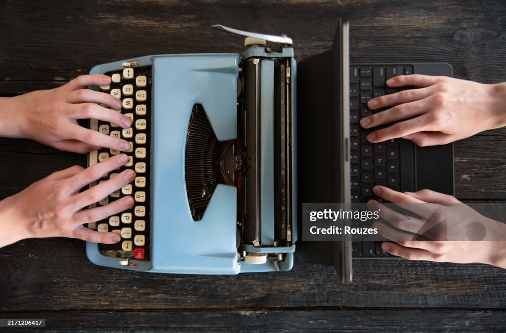 Old Tech stock images