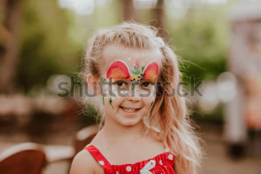 Woman Beach Party stock images