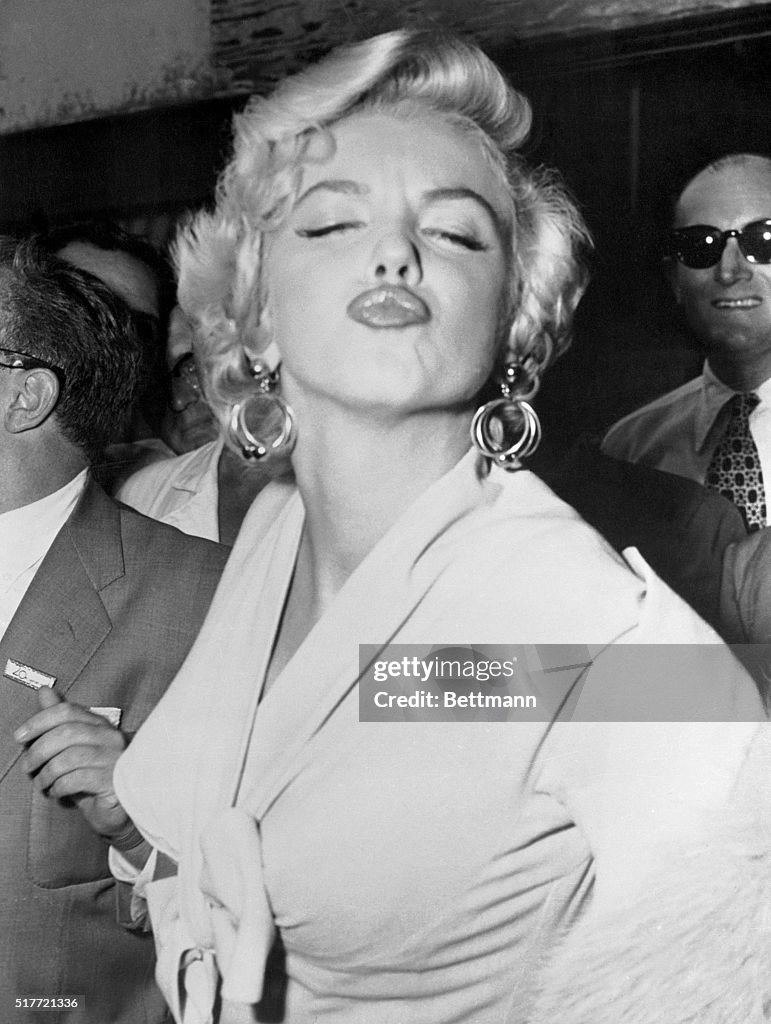 Marilyn Monroe stock images