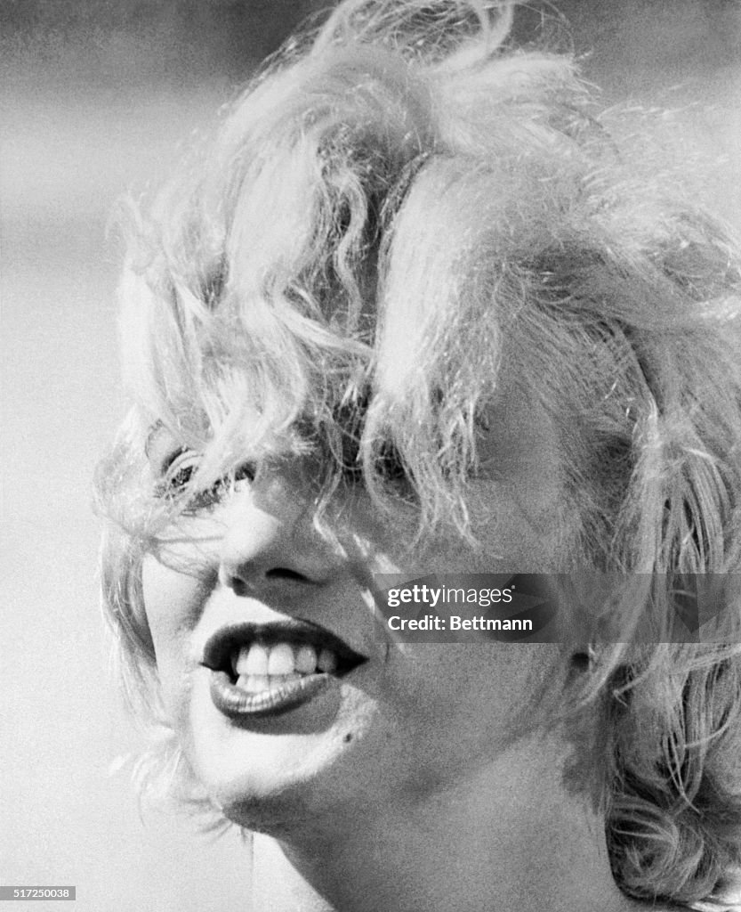 Marilyn Monroe stock images