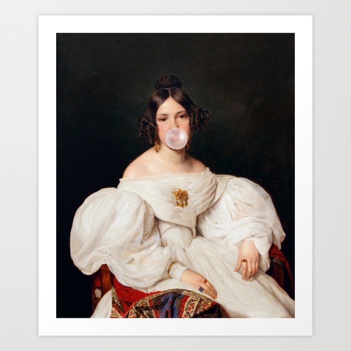 Bubblegum art prints