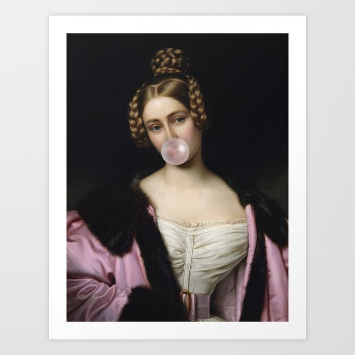 Bubblegum art prints