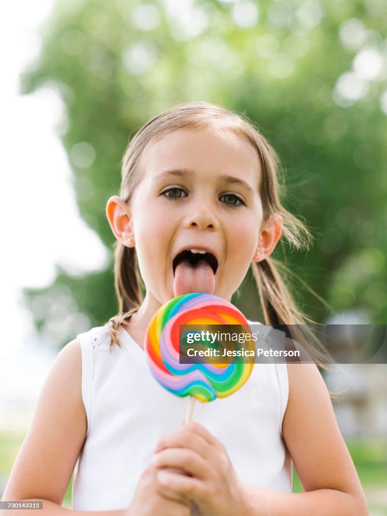 Lollipop stock images