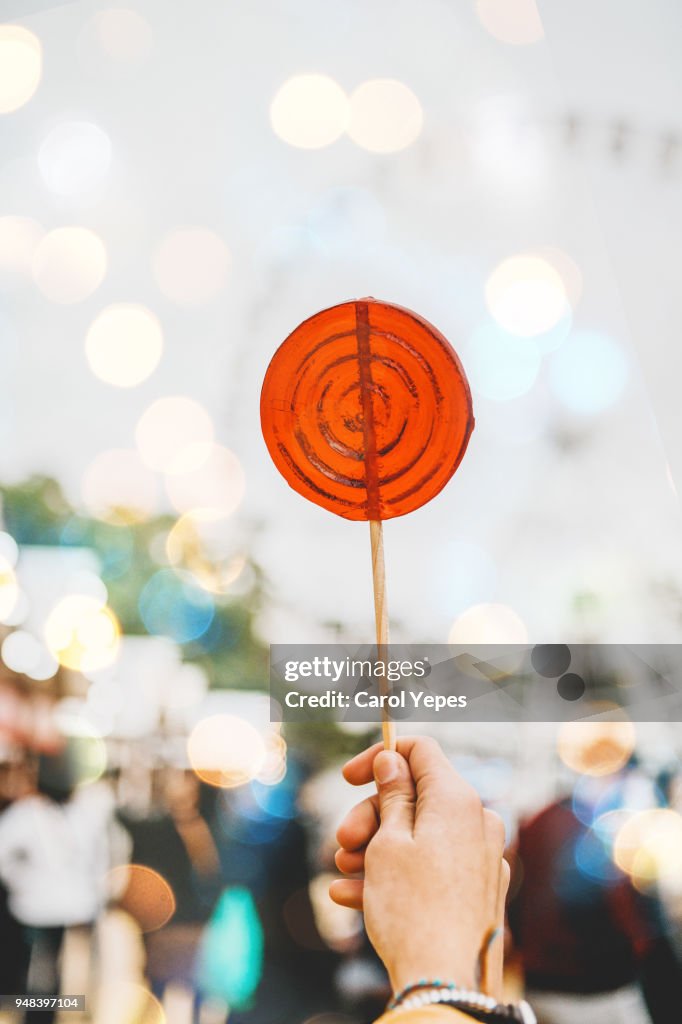 Lollipop stock images