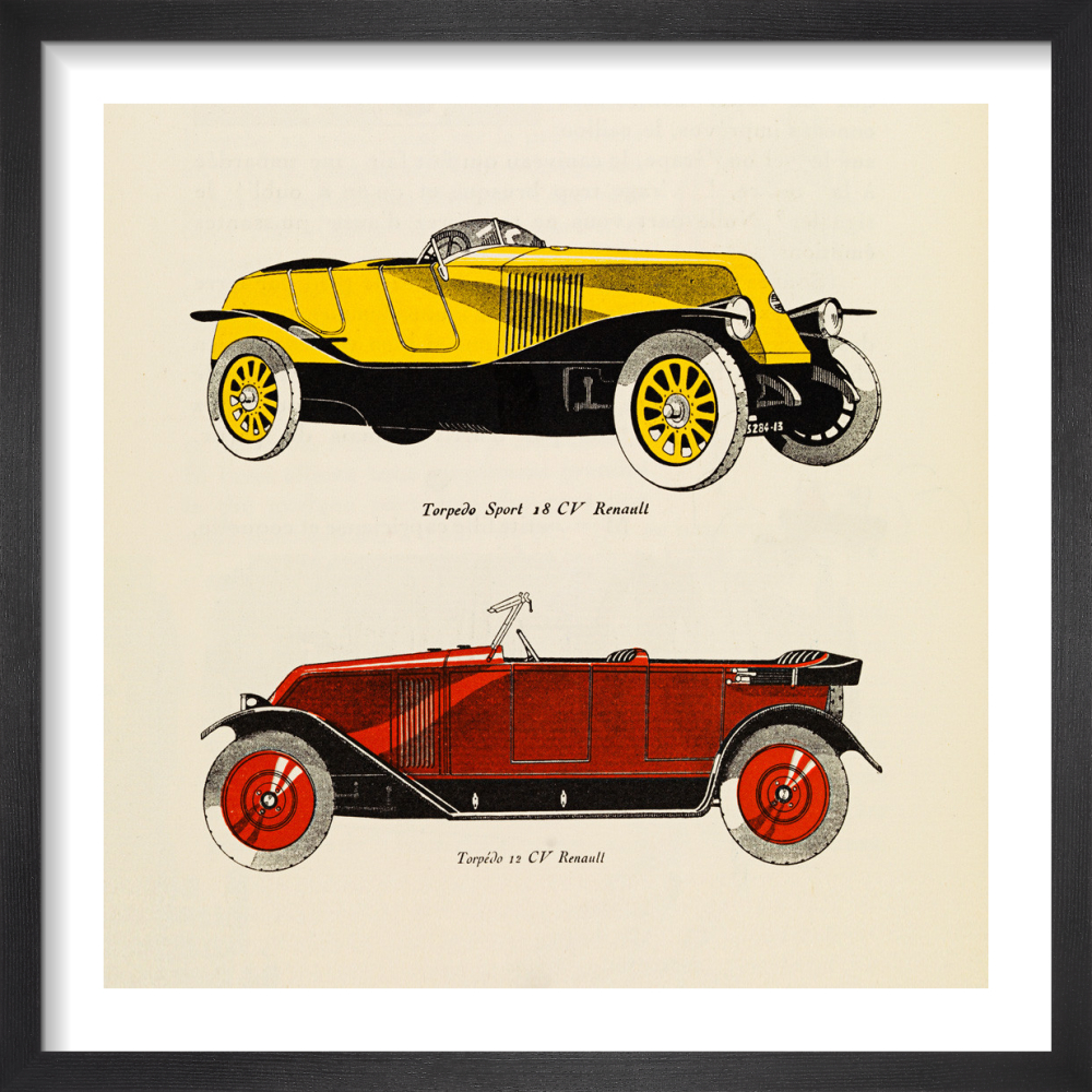 Car art prints