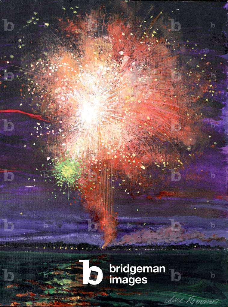 Fireworks art prints