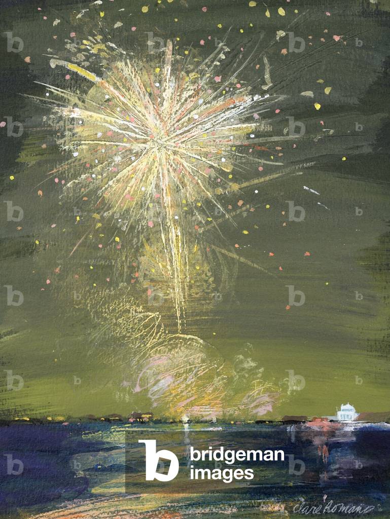 Fireworks art prints